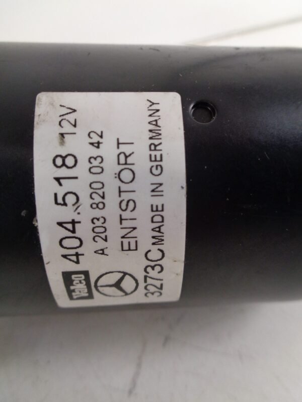 C-KLASSE W203 RUITENWISSERMOTOR A2038200342 - Afbeelding 2
