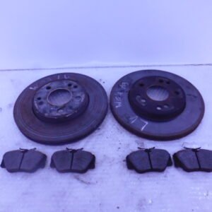 E-KLASSE W124 GEKOELDE REMSCHIJVEN BLOKKEN VOOR A1244211612-0