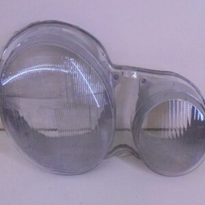 E-KLASSE W210 KOPLAMPGLAS RECHTS FACELIFT GEBRUIKT -0