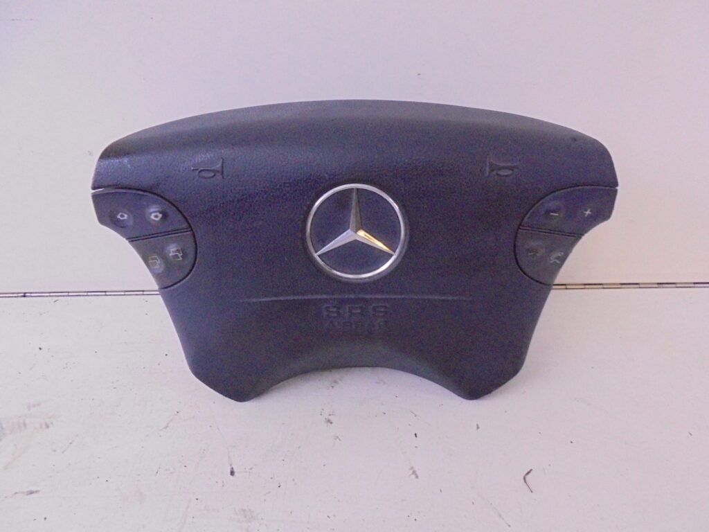 E-KLASSE W210 FL STUUR AIRBAG GEBRUIKT BLAUW A2104600398 5B68-0