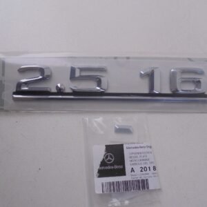 190 SERIE W201 2.5-16 LOGO OEM A2018171815 NIEUW