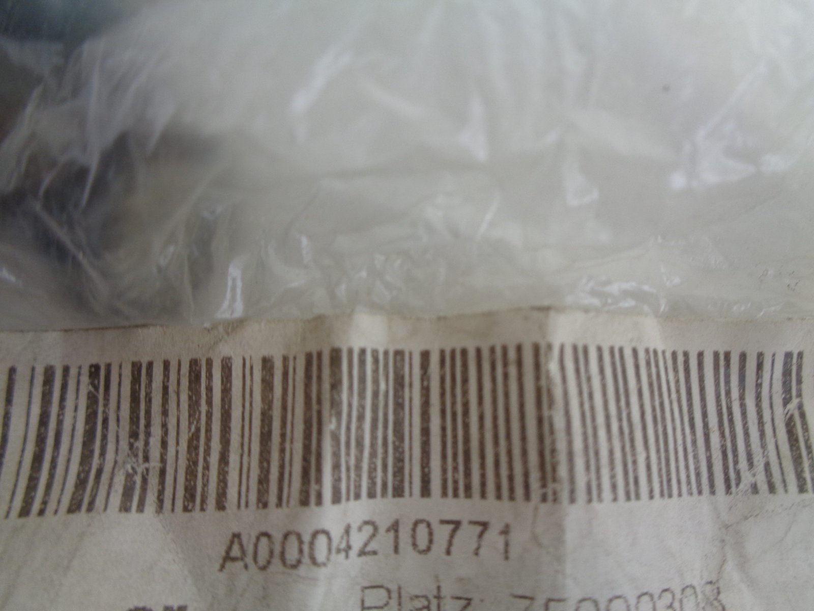 A0004210771 190 W201 BOUT REMKLAUW VOOR NEW OLD STOCK ORIGINEEL MERCEDES-BENZ - Afbeelding 2