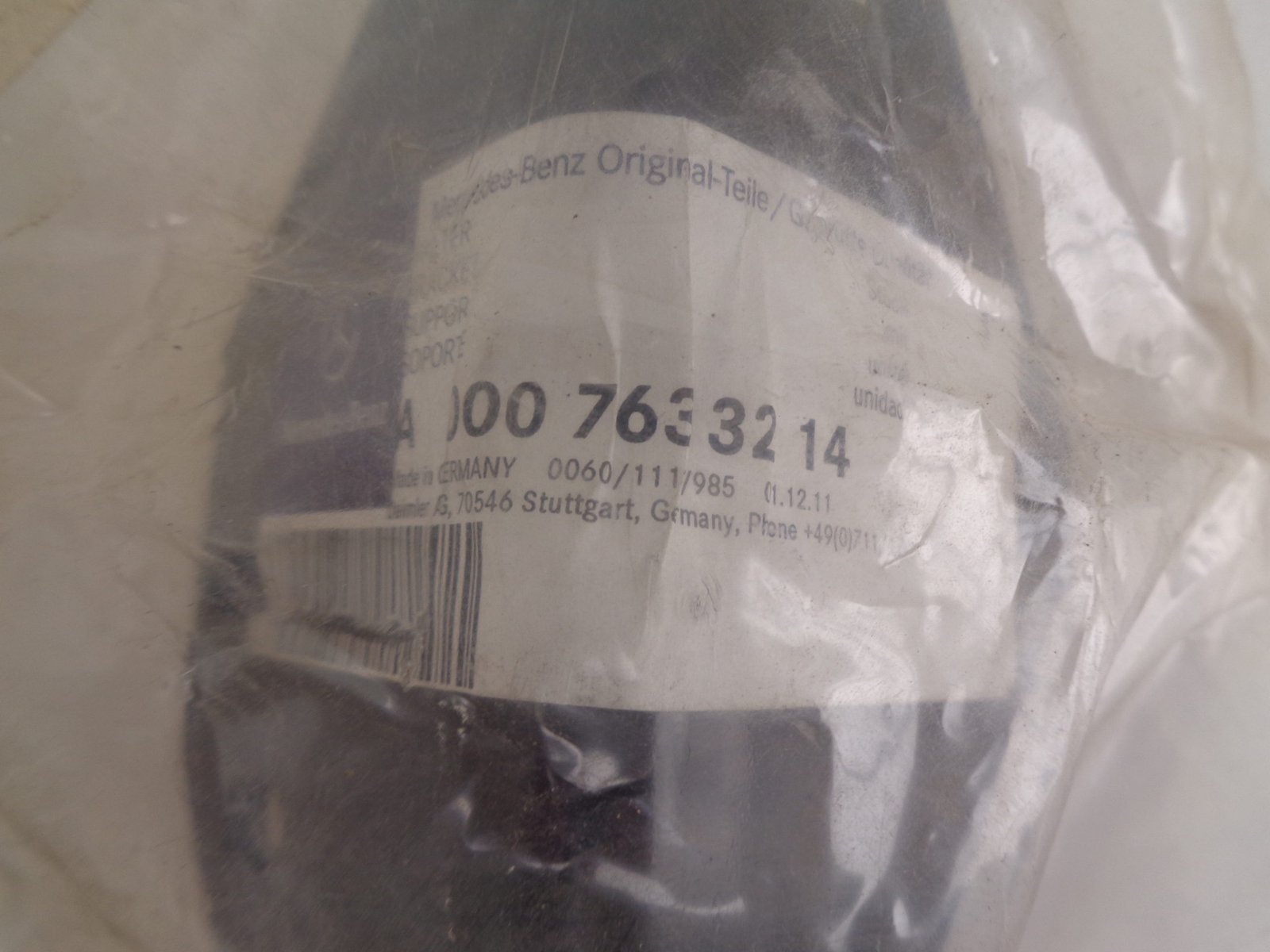 A0007633214 SPRINTER W906 STEUN LOOPWAGEN NEW OLD STOCK ORIGINEEL MERCEDES-BENZ - Afbeelding 2