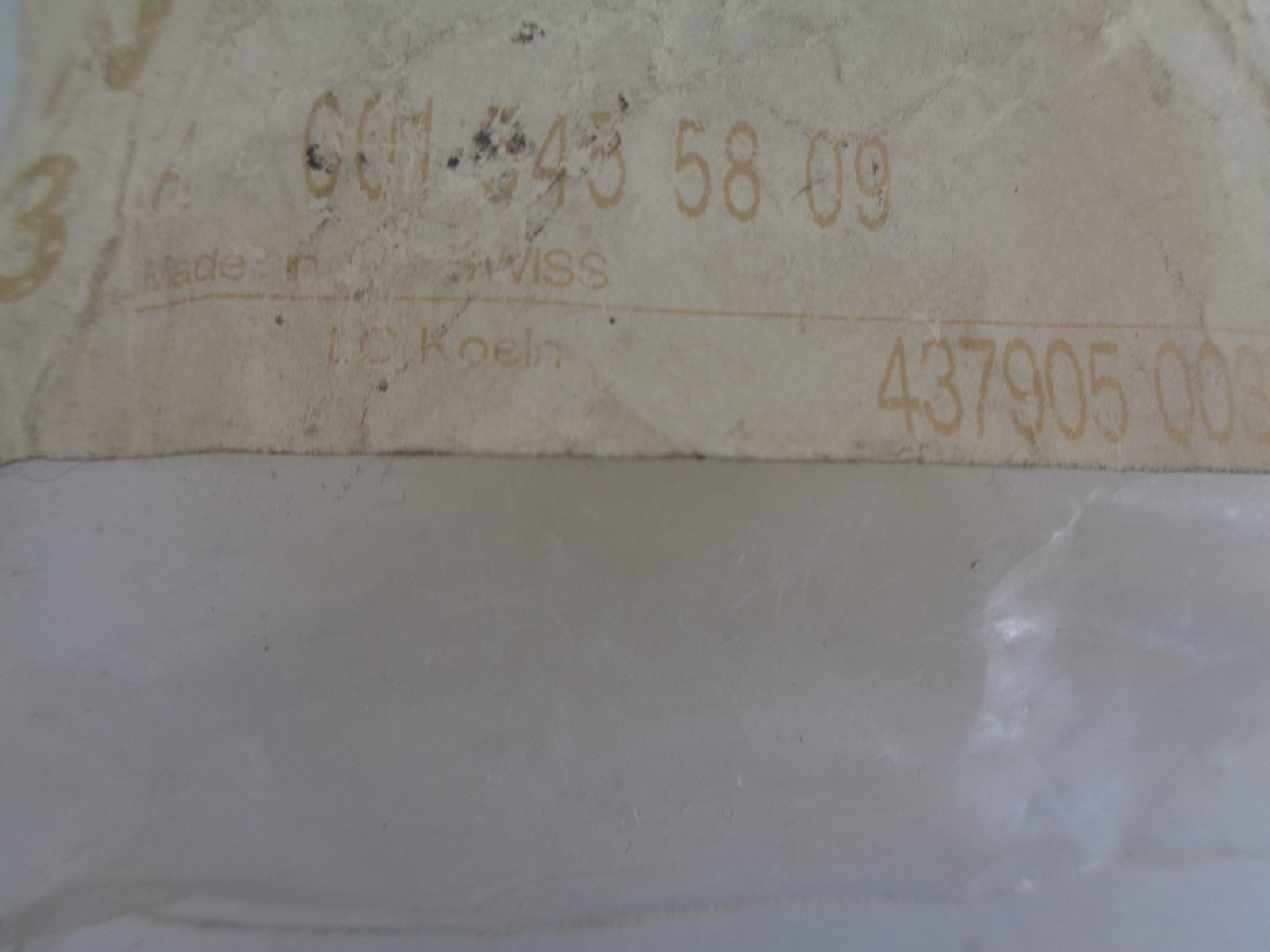 A0015455809 SCHAKELAAR NEW OLD STOCK ORIGINEEL MERCEDES-BENZ - Afbeelding 3