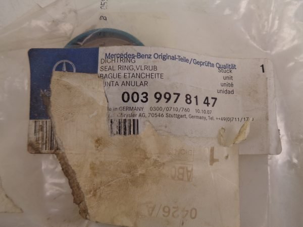 A0039978147 KEERRING NEW OLD STOCK ORIGINEEL MERCEDES-BENZ - Afbeelding 2
