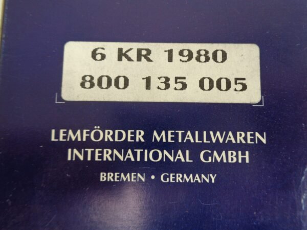 800135005 MULTIRIEM 6PK1980 NEW OLD STOCK LEMFORDER - Afbeelding 2
