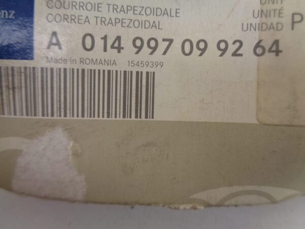 A0149970992 OM611 MULTIRIEM 6PK2196 NEW OLD STOCK ORIGINEEL MERCEDES-BENZ - Afbeelding 2
