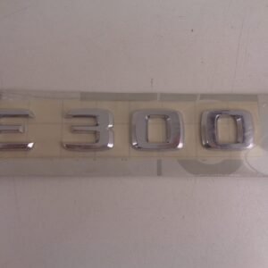 A1248175715 W124 EMBLEEM E300 NEW OLD STOCK ORIGINEEL MERCEDES-BENZ