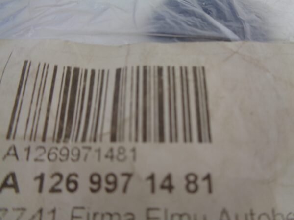 A1269971481 RUBBER KOPLAMPRUITENWISSER NEW OLD STOCK ORIGINEEL MERCEDES-BENZ - Afbeelding 2