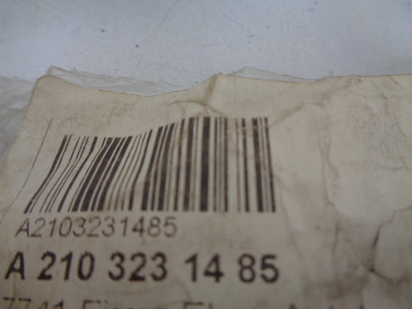 A2103231485 E-KLASSE W210 STABILISATORRUBBER NEW OLD STOCK ORIGINEEL MERCEDES-BENZ - Afbeelding 2