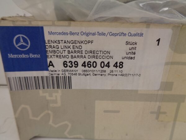 A6394600448 VITO W639 STUURKOGEL LINKS NEW OLD STOCK ORIGINEEL MERCEDES-BENZ - Afbeelding 2