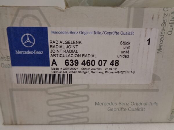 A6394600748 VITO W639 STUURKOGEL RECHTS NEW OLD STOCK ORIGINEEL MERCEDES-BENZ - Afbeelding 2