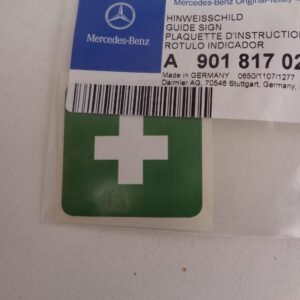 A9018170220 SPRINTER W901 STIKKER NEW OLD STOCK ORIGINEEL MERCEDES-BENZ