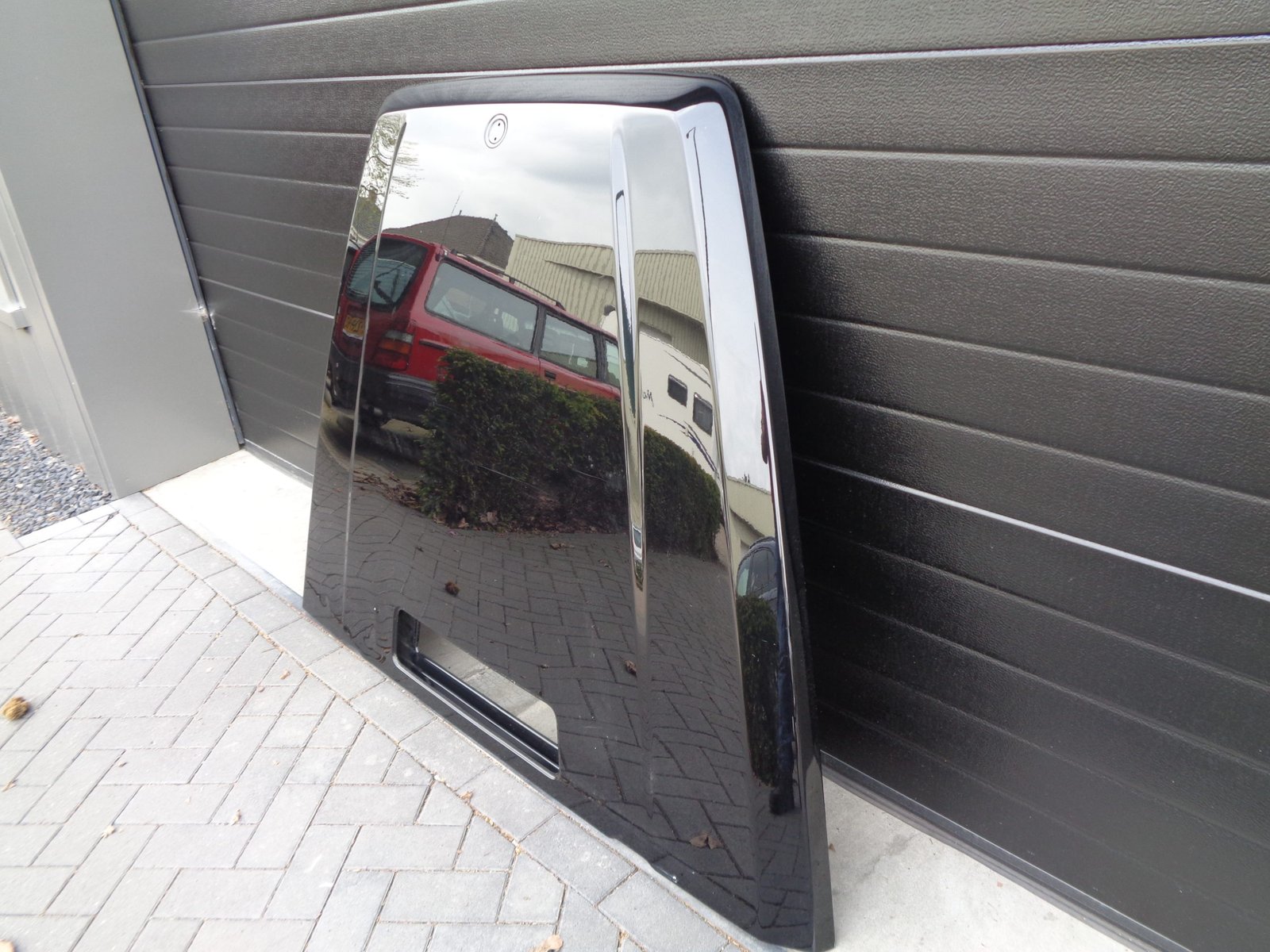 G-KLASSE W463 MOTORKAP OEM ALU GEBRUIKT ZWART A4638802700 - Afbeelding 2