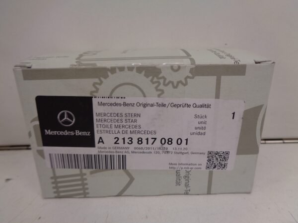 E-KLASSE W213 W214 STER LOGO MOTORKAP  A2138170801 NIEUW - Afbeelding 2