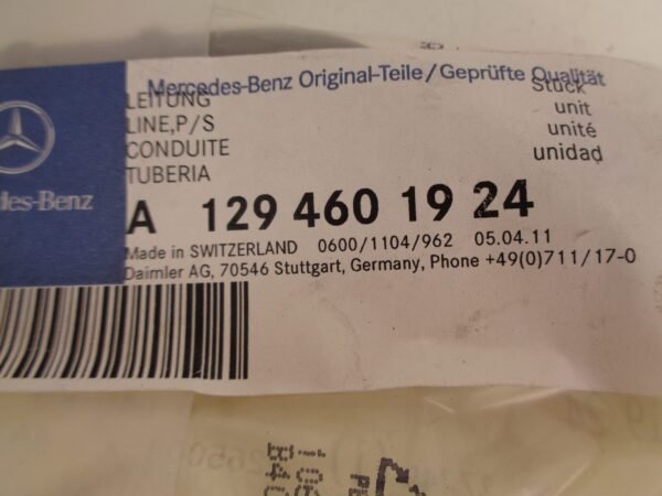 A1294601924 R129 KOPPELING STUURHUIS NEW OLD STOCK ORIGINEEL MERCEDES-BENZ - Afbeelding 2