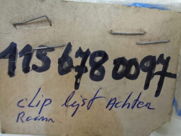 A1156780079 AFSTANDBLOK ACHTERRRUIT W115 NEW OLD STOCK ORIGINEEL MERCEDES-BENZ - Afbeelding 2