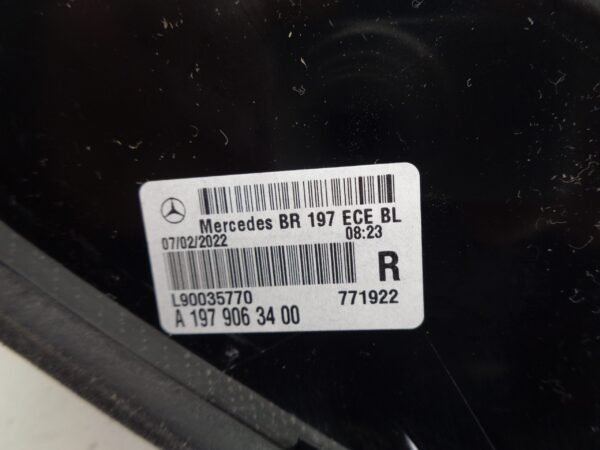 SLS AMG BLACK SERIES C/R197 ACHTERLICHT RECHTS NIEUW OEM A1979063400 - Afbeelding 4