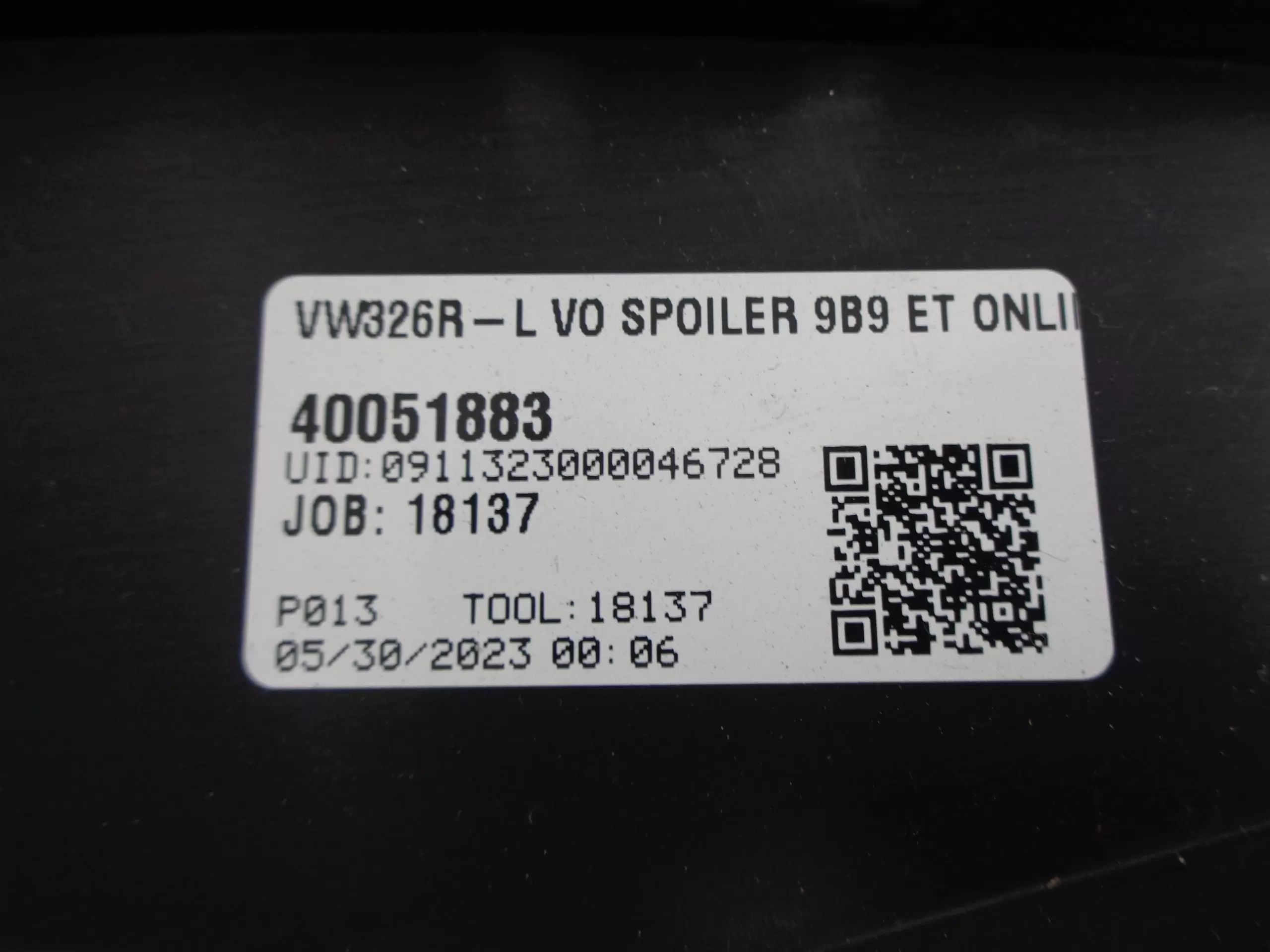 VW TIGUAN 5N AD BUMPERSPOILER VOOR 5NA805903C NIEUW - Afbeelding 2