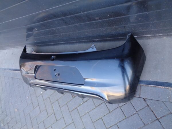 PEUGEOT 208 ACHTERBUMPER ZWART 1612229480 - Afbeelding 2