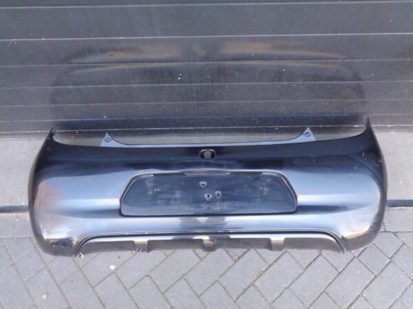 PEUGEOT 208 ACHTERBUMPER ZWART 1612229480