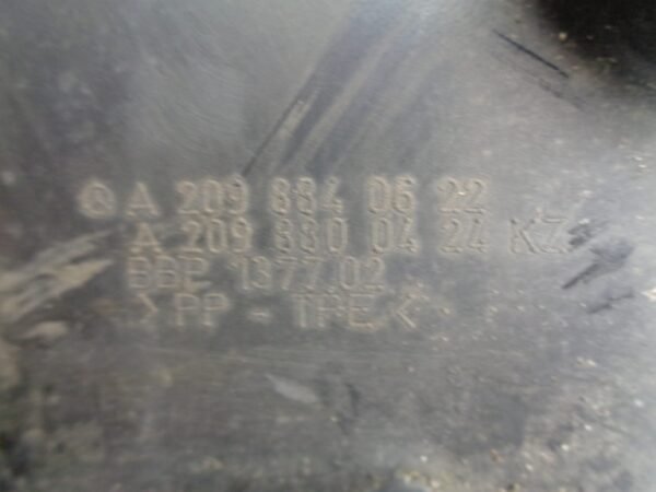 CLK-KLASSE W209 MODDERKUIP RV A2098840622 - Afbeelding 2