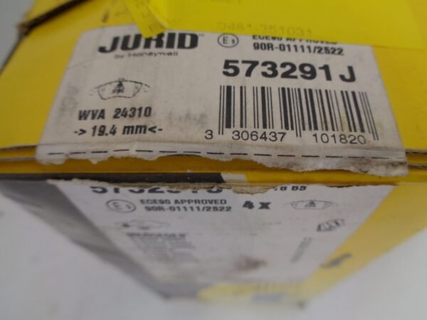 A0004209004 573291J C-KLASSE W204 REMBLOKSET VOOR NEW OLD STOCK JURID - Afbeelding 2