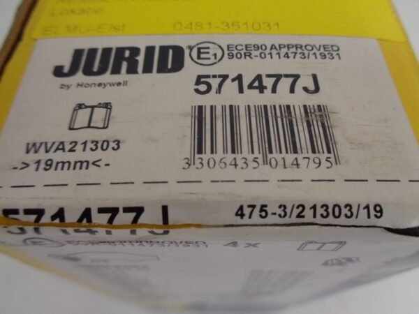 571989J S-KLASSE W221 REMBLOKSET ACHTER NEW OLD STOCK JURID A0004209804 - Afbeelding 2
