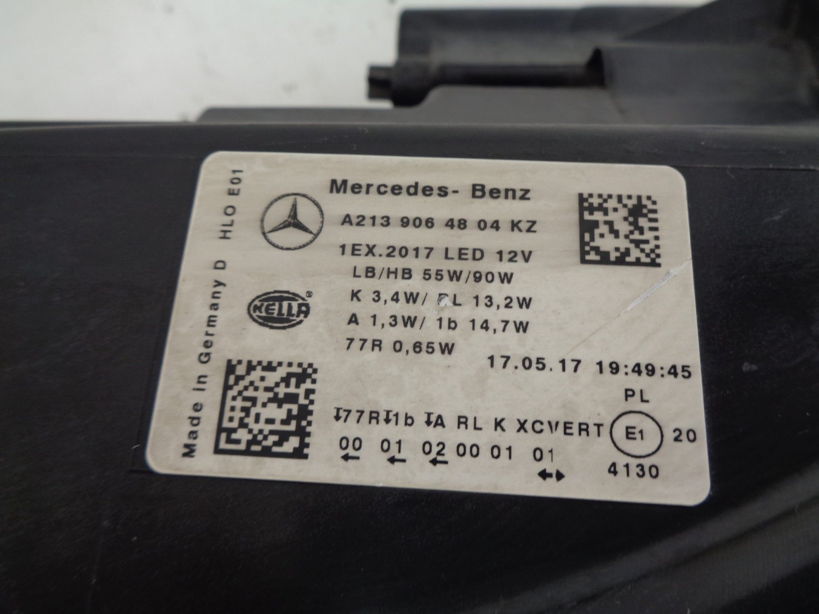 E-KLASSE W213 MULTIBEAM LED KOPLAMP RECHTS A2139064804 SCHEURTJE - Afbeelding 5