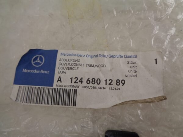 A1246801289 W124 ZEBRANO MIDDENPANEEL NEW OLD STOCK ORIGINEEL MERCEDES-BENZ - Afbeelding 4