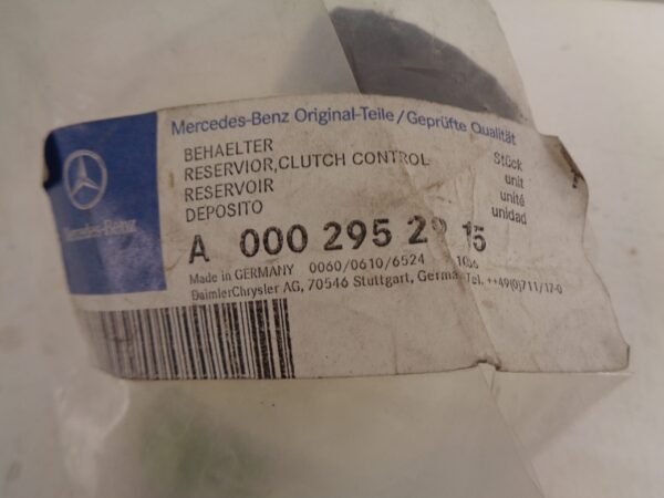 A0002952915 G-KLASSE W460 461 REMVLOEISTOFRESERVOIR NEW OLD STOCK ORIGINEEL MERCEDES-BENZ - Afbeelding 2