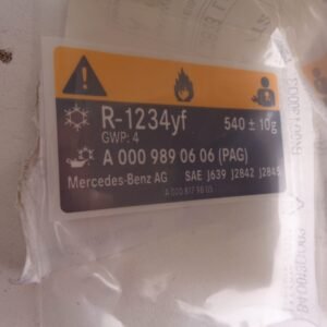 A0008179805 STIKKER AIRCO NEW OLD STOCK ORIGINEEL MERCEDES-BENZ