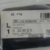 A2056830291 RUBBER INLEG NEW OLD STOCK ORIGINEEL MERCEDES-BENZ - Afbeelding 2