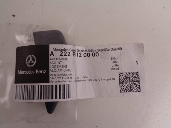 A2228120000 BLOKJE ROLLO LINKS NEW OLD STOCK ORIGINEEL MERCEDES-BENZ - Afbeelding 2