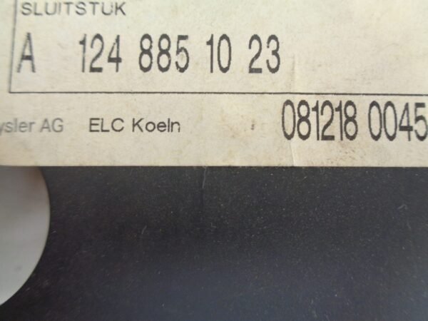 A1248851023 W124 KENTEKENPLAATHOUDER VOOR NEW OLD STOCK ORIGINEEL MERCEDES-BENZ - Afbeelding 2