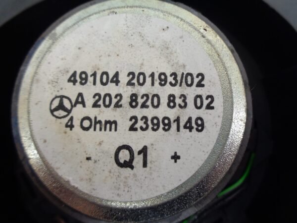 C-KLASSE W202 SPEAKER LINKSACHTER A2028208302 - Afbeelding 2