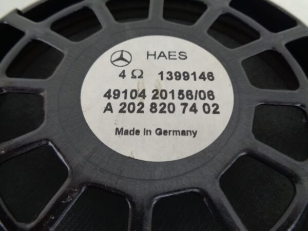 C-KLASSE W202 SPEAKER RECHTSACHTER HOEDENPLANK A2028207402 - Afbeelding 2