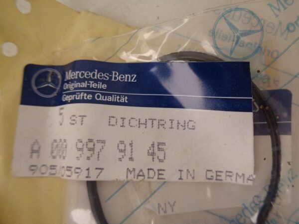 A0009979145 KEERRING NEW OLD STOCK ORIGINEEL MERCEDES-BENZ - Afbeelding 2