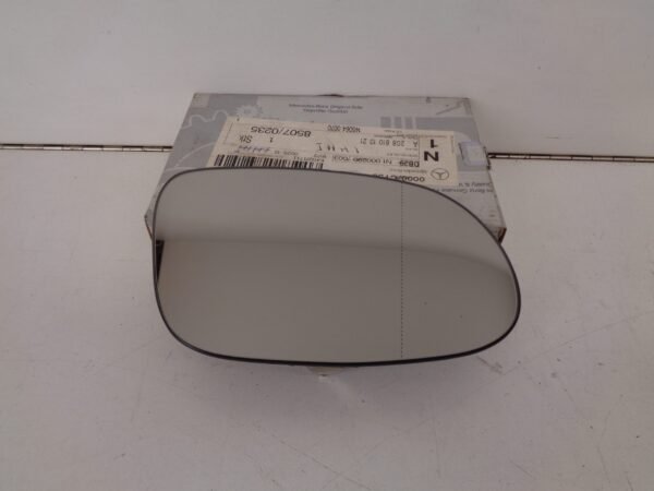 A2088101021 W208 SPIEGELGLAS RECHTS NEW OLD STOCK ORIGINEEL MERCEDES-BENZ
