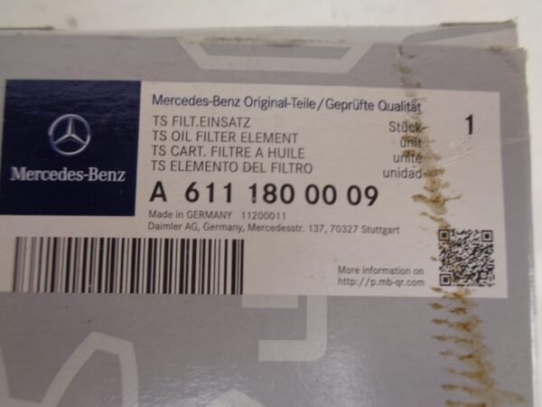 A6111800009 OLIEFILTER NEW OLD STOCK ORIGINEEL MERCEDES-BENZ - Afbeelding 2