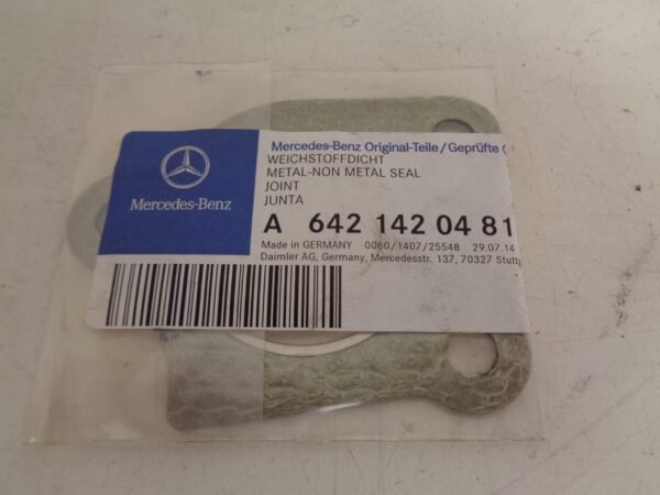 A6421420481 PAKKING TURBO OM642 NEW OLD STOCK ORIGINEEL MERCEDES-BENZ - Afbeelding 2