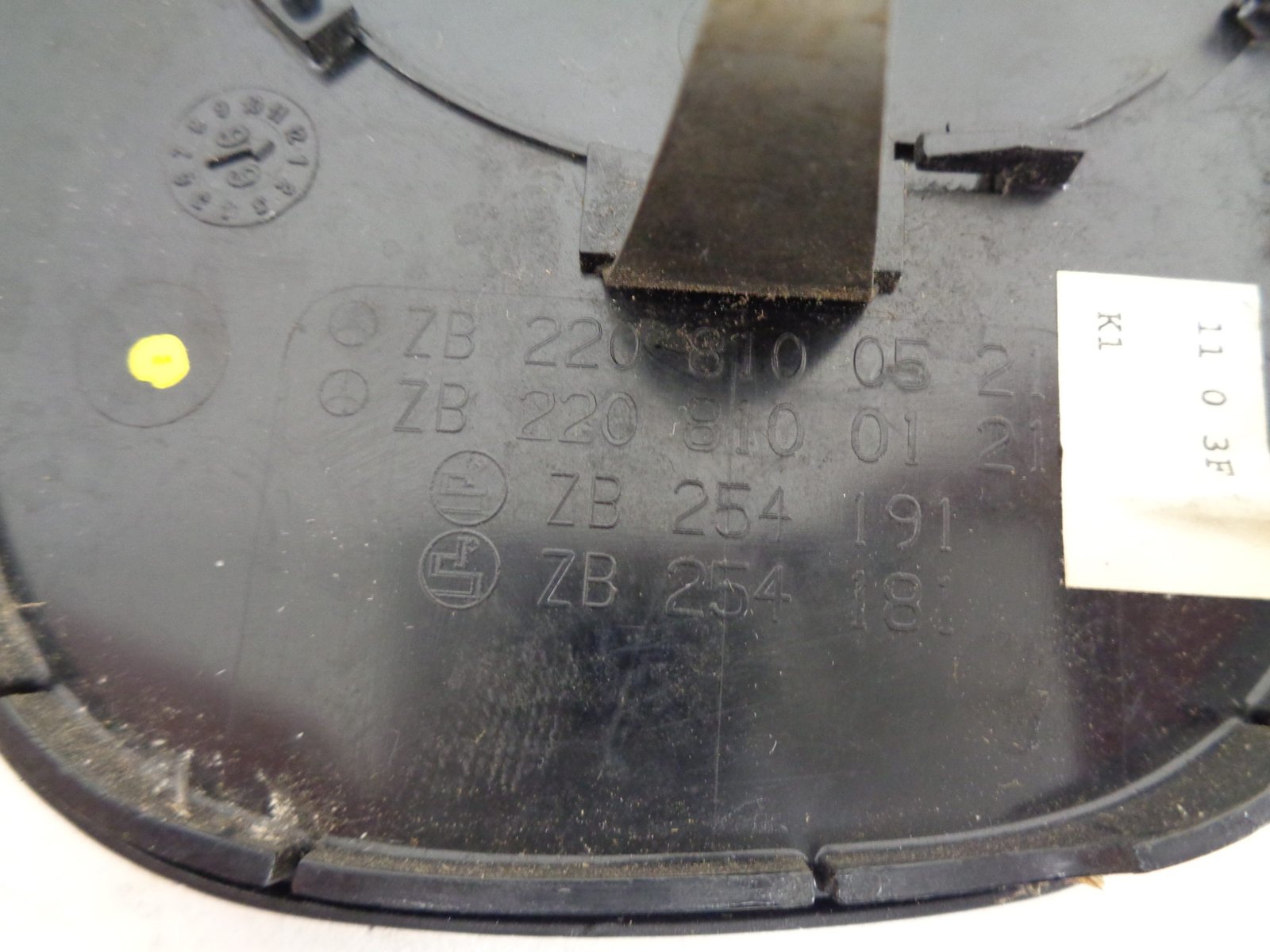 S-KLASSE W220 SPIEGELGLAS AUTO DIM LINKS A2208100121 - Afbeelding 2