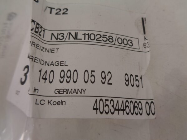 A1409900592 PLUG NEW OLD STOCK ORIGINEEL MERCEDES-BENZ - Afbeelding 2