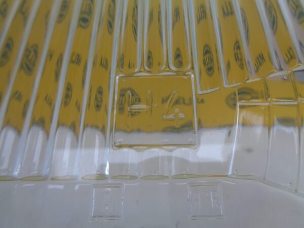 A1238261490 W123 KOPLAMPGLAS RECHTS H4 NEW OLD STOCK ORIGINEEL HELLA - Afbeelding 3