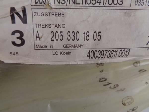 A2053301805 REACTIE ARM RECHTS NEW OLD STOCK ORIGINEEL MERCEDES-BENZ - Afbeelding 2